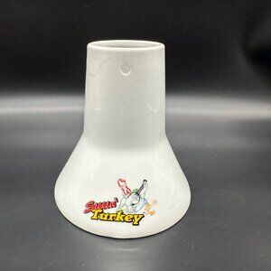 Turkey Roaster Beer Can Steamer Cooker Thanksgiving Bird New Instructions